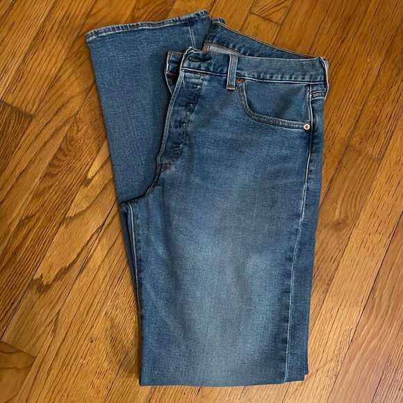 Men's 501 Jeans Original Fit , Blue, W33 L34 - Picture 1 of 13